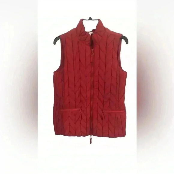 Coldwater Creek Ladies Puffer Sleeveless zip up jacket size Small 6/8 - Picture 1 of 3